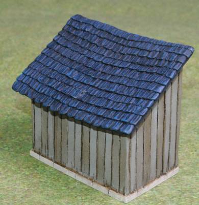 Wooden Lean To PAINTED